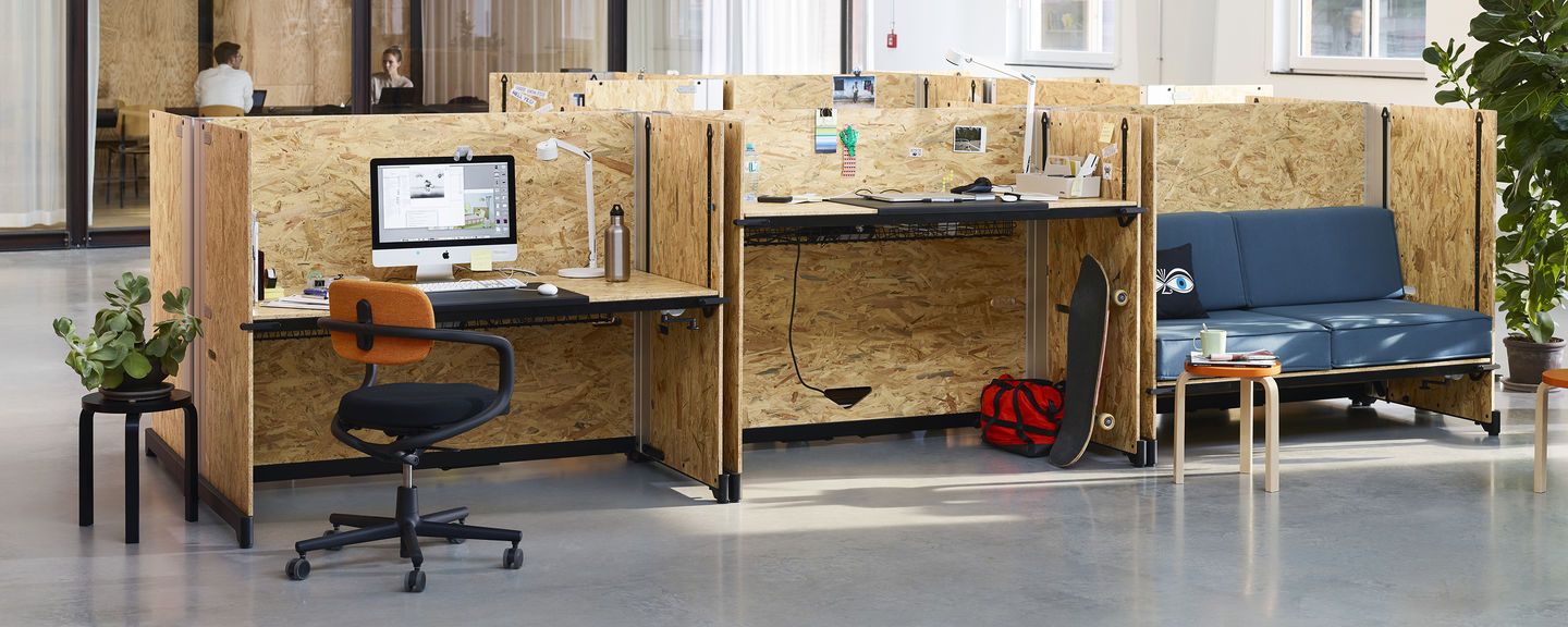 Louer des bureaux 'Hack', Vitra