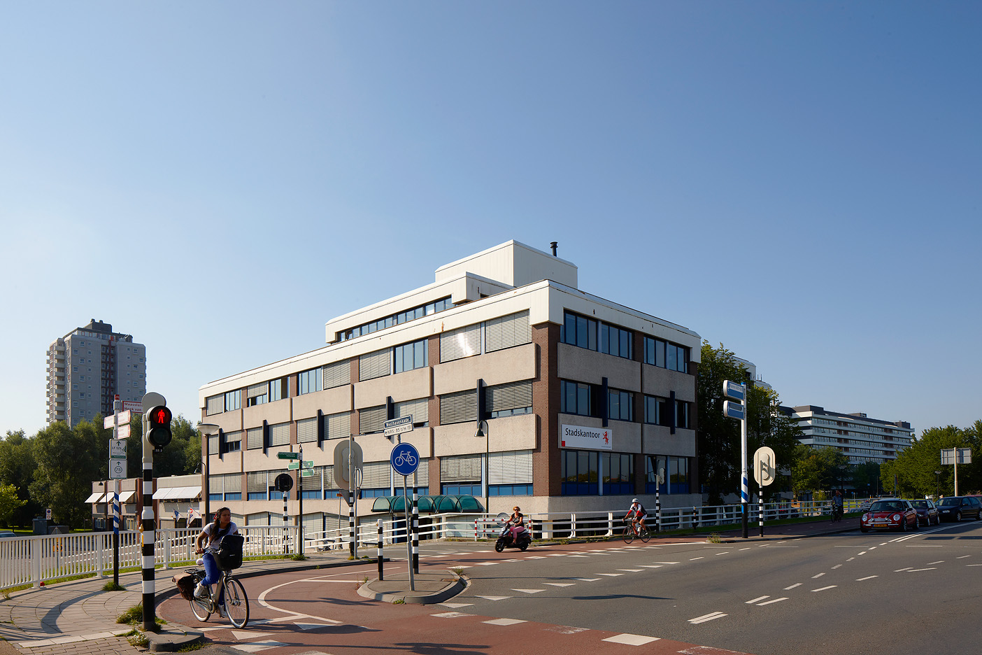 Municipalité de Vlaardingen – le bureau municipal dans un lieu temporaire