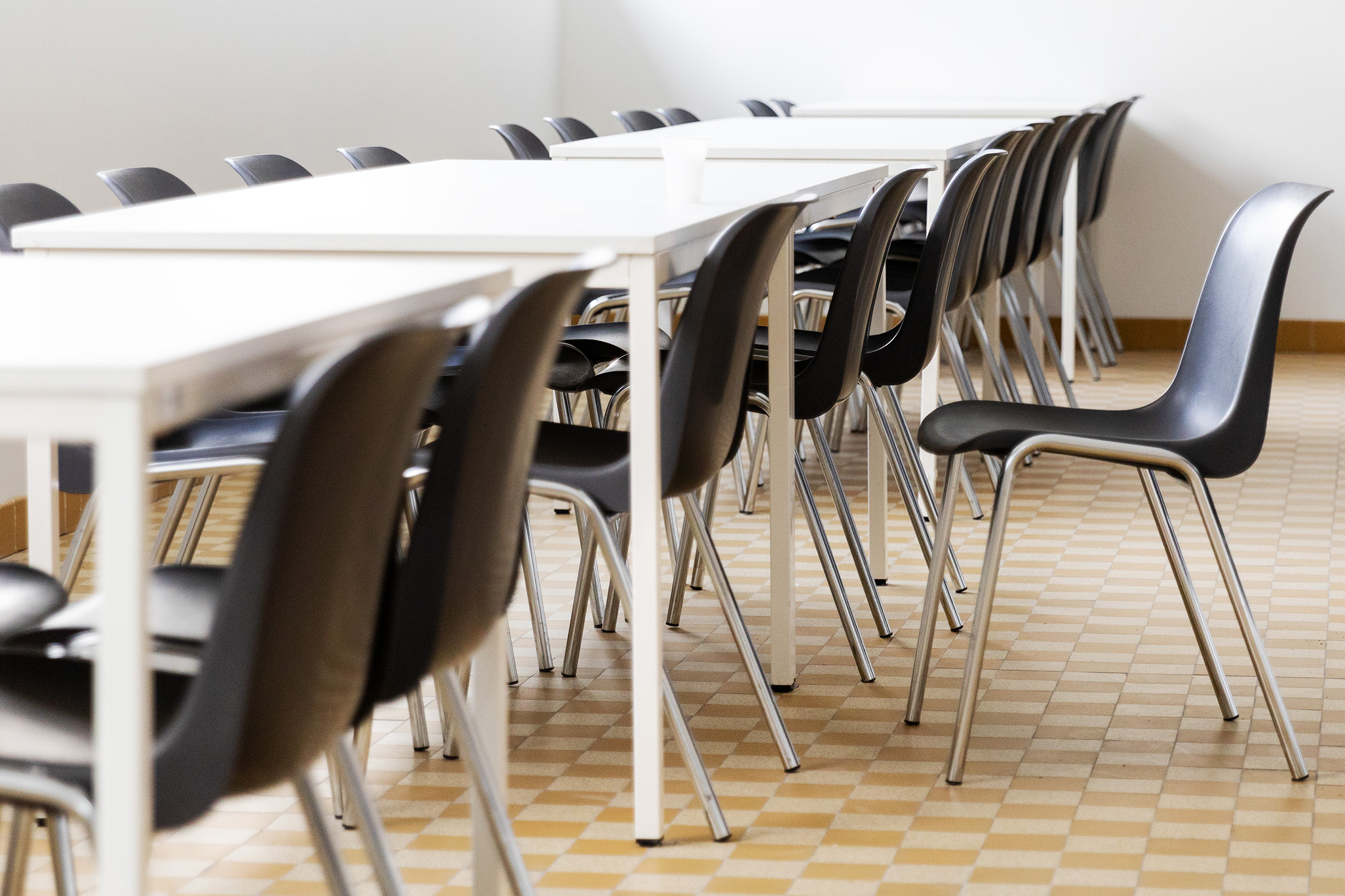 Tables de cantine