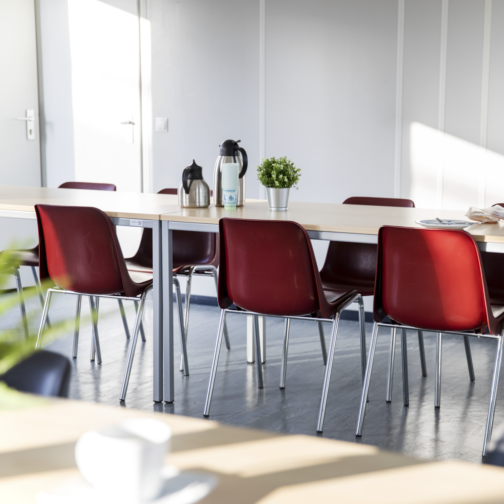 PVC canteen chair