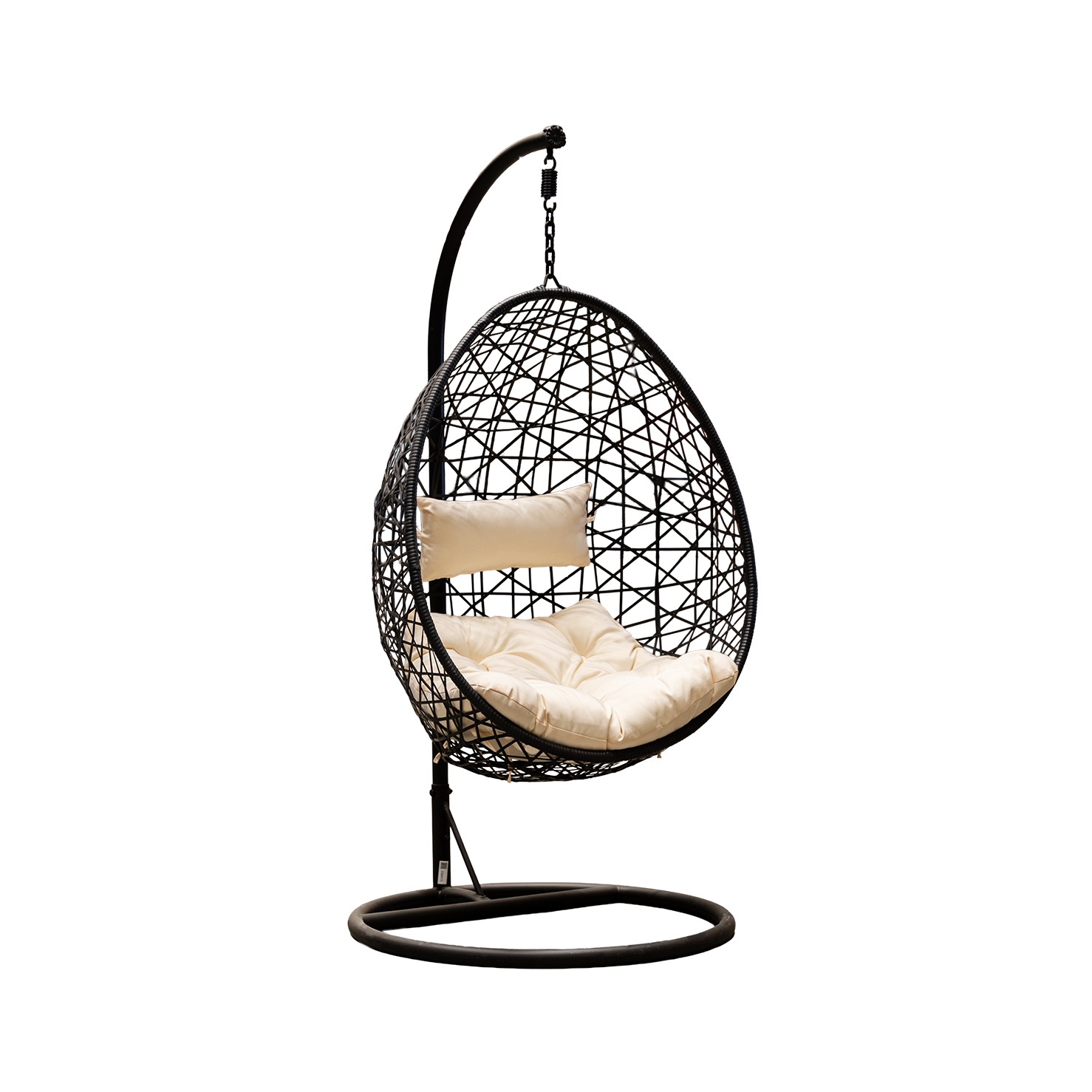Hanging rocking chair